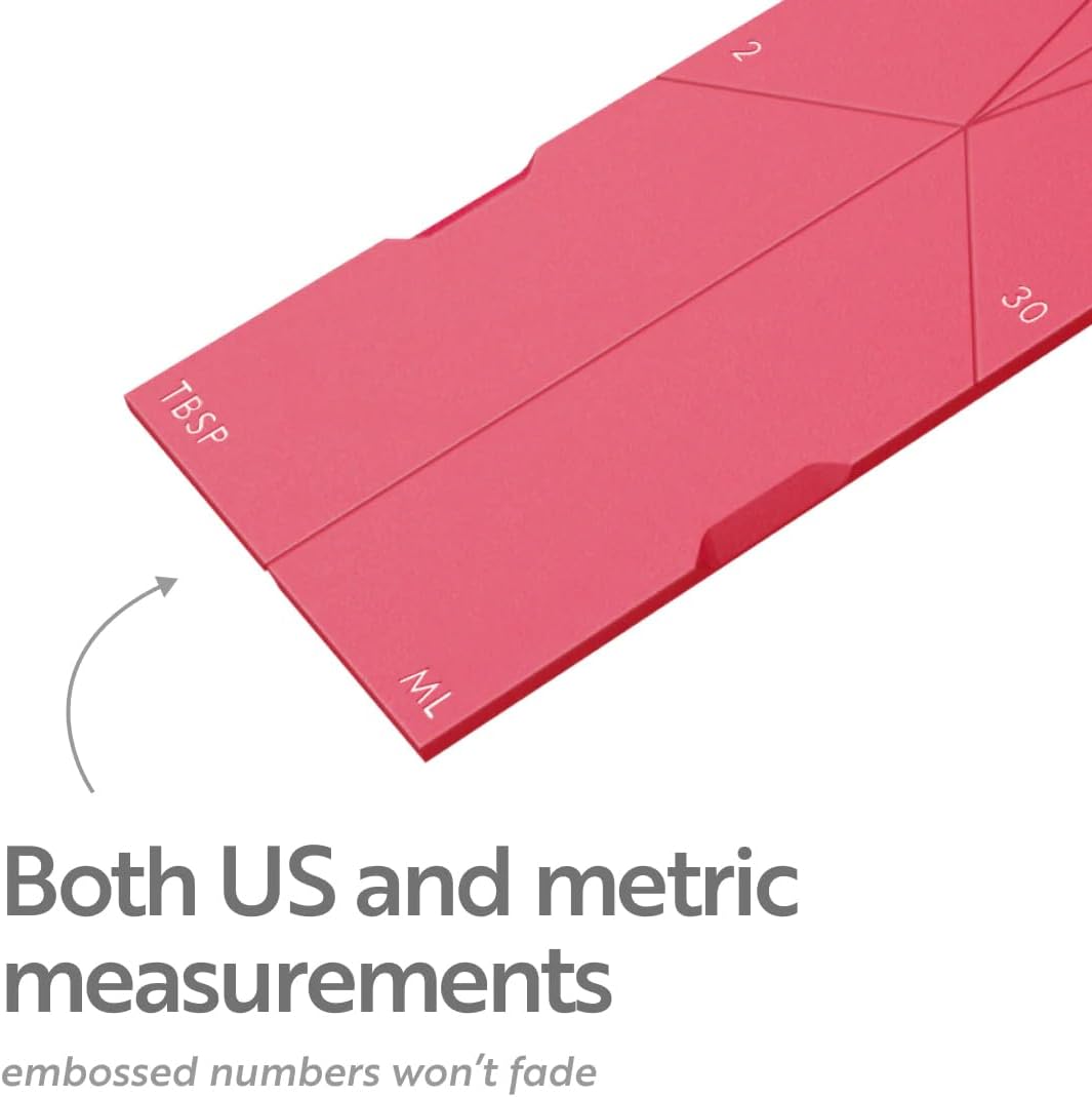 SmartFlat™ - Αναδιπλούμενη Μεζούρα-Κουτάλι για τη Μαγειρική